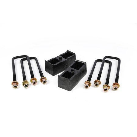 Trailfx 2" Lift, Aluminum, W/ 2 Blocks/ 4 U-Bolts/ Hardware G10RB2